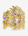 Calypso Palm Crystal Cuff,Bracelets, Sassy Jones,