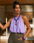 Chrysallis 2pc Stretch Stack - Grape Jelly