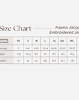 Fawna Jacquard Embroidered Leisure Jacket