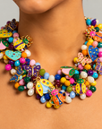 Lovebug 18k Brooch Bib - Carnivale,Necklaces, Sassy Jones,