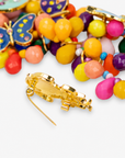 Lovebug 18k Brooch Bib - Carnivale,Necklaces, Sassy Jones,