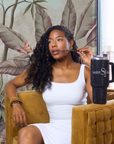 Enjoy The Sip, Sparkle & Slay Set Complimentary w/ $125+ Purchase Today - Black Sparkle