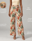 The Sorelle Silky Pleated Lounge Pant