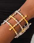 Trinity Cross Sparkling Cuff