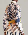 The Ulana Stretch Jogger Jacket - Safari Ink