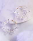 Alana Cloud Bubble Hoops,Earrings, Sassy Jones,
