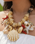 Azariah Seaside Charm Chain,Necklaces, Sassy Jones,