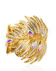 Calypso Palm Crystal Cuff,Bracelets, Sassy Jones,
