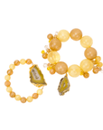 Chrysallis 2pc Stretch Stack - Lemon Sorbet,Bracelets, Sassy Jones,