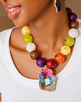 Chrysallis Agate Chunky Chain - Joyride,Necklaces, Sassy Jones,