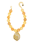 Chrysallis Necklace - Lemon Sorbet,Necklaces, Sassy Jones,