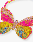 Hadassa Colorful Crystal Butterfly Statement Necklace,Necklaces, Sassy Jones,