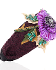 Ivy Garden Headband - Plum,Headbands, Sassy Jones,