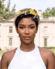 Ivy Garden Headband - Sunflower Yellow,Headbands, Sassy Jones,