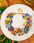 Lovebug 18k Brooch Bib - Carnivale,Necklaces, Sassy Jones,