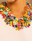Lovebug 18k Brooch Bib - Carnivale,Necklaces, Sassy Jones,