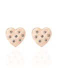 Lovebug 18k Studs - Cream,Earrings, Sassy Jones,