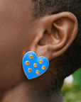 Lovebug 18k Studs - Paradise Blue,Earrings, Sassy Jones,