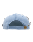 Lovebug Denim Dream Brooch Ballcap - Blue,Hat, Sassy Jones,