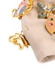 Lovebug Denim Dream Brooch Ballcap - Tan,Hat, Sassy Jones,
