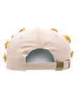 Lovebug Denim Dream Brooch Ballcap - Tan,Hat, Sassy Jones,
