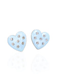 Lovebug Greige Jewelry Unique Beaded Studs Grey Statement Studs Fashionable Greige Jewelry Designer Lovebug Studs Trendy Grey Accessories Artistic Statement Jewelry Beaded Lovebug Jewelry Elegant Grey Fashion Jewelry High Fashion Beaded Studs