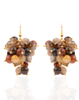 Makemba Jasper Beaded Dangles - Desert Storm,Necklaces, Sassy Jones,