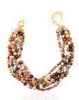 beaded necklace women, jasper necklace, statement necklace women, natural stone necklace, short beaded necklace, artisan necklace, bold necklace jewelry, boutique necklaces, luxury costume necklaces, modern statement necklace, Sassy Jones