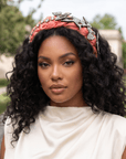 Mariposa Crystal Knot Headband - Pink,Headbands, Sassy Jones,