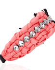 Mariposa Crystal Knot Headband - Pink,Headbands, Sassy Jones,