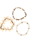 Mischa Honey Bracelet Stack,Bracelets, Sassy Jones,