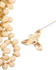 Mischa Honey Sparkle Brooch Bib,Necklaces, Sassy Jones,