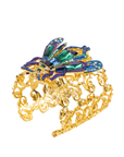Miss Beasley Cuff - Amethyst Crystal,Bracelets, Sassy Jones,