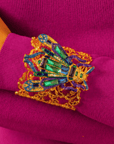 Miss Beasley Cuff - Amethyst Crystal,Bracelets, Sassy Jones,