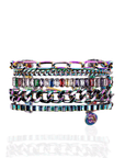 Miss Youniverse Bracelet - Rainbow Rhodium,Bracelets, Sassy Jones,