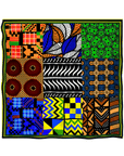 Nairobi Luxe Scarf 33" x 33",Scarves, Sassy Jones,
