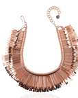 Negasi 2 - in - 1 Statement Bib - Rose Gold,Necklaces, Sassy Jones,