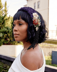 Ophelia Woven Headband - Purple,Headbands, Sassy Jones,
