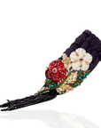 Ophelia Woven Headband - Purple,Headbands, Sassy Jones,