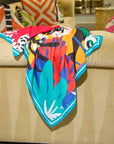 Poppi Luxe Scarf 33"x33",Scarves, Sassy Jones,