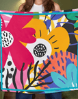 Poppi Luxe Scarf 33"x33",Scarves, Sassy Jones,