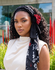 Rosalie Sequin Headband - Black,Headbands, Sassy Jones,