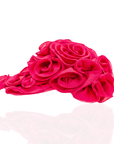 Rosette Ruffle Chiffon Cap - Petal Pink,Hat, Sassy Jones,