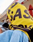 Sassy City Scarf 33" x 33" - Yellow/Black,Scarves, Sassy Jones,