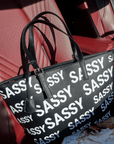 Sassy City Tote - Black/White,Handbags, Sassy Jones,