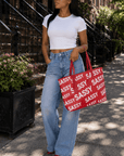 Sassy City Tote - Red/White,Handbags, Sassy Jones,