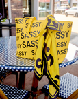 Sassy City Tote - Yellow/Black,Handbags, Sassy Jones,