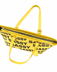 Sassy City Tote - Yellow/Black,Handbags, Sassy Jones,