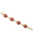 Scarlette 18k Dainty Pearl Bracelet - Ladybug,Bracelets, Sassy Jones,