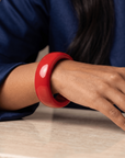 Simone Legacy Red Bangle,Bracelets, Sassy Jones,